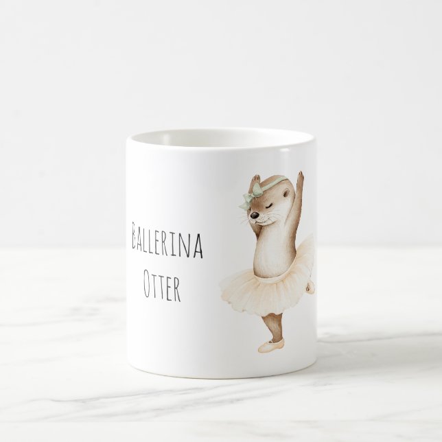 Balletttänzer Otter Kaffeetasse (Mittel)