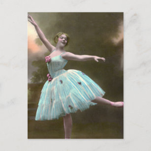 Balletttänzer Postkarte