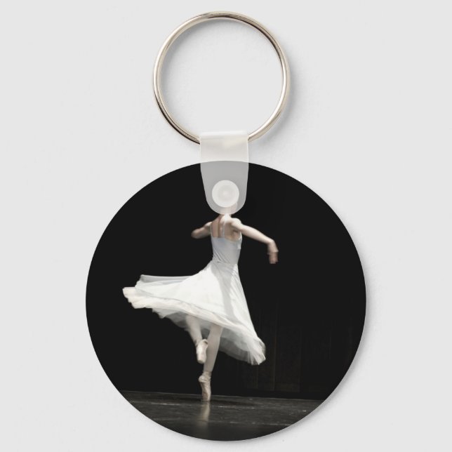 Balletttänzer Schlüsselanhänger (Vorderseite)