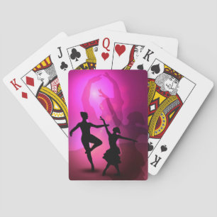 Balletttänzer Spielkarten