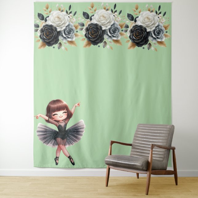 Balletttänzer Wandteppich (Beispiel)