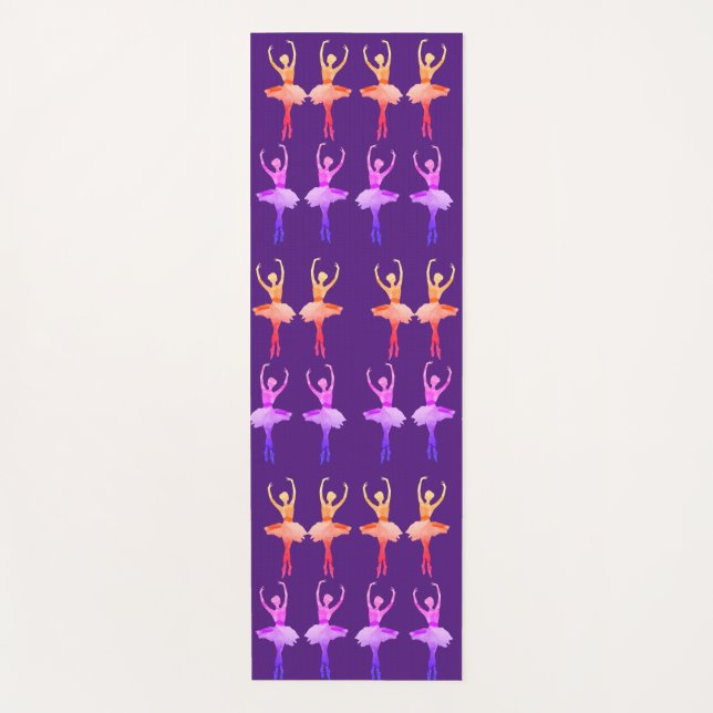 Balletttänzer Yogamatte (Vorderseite)