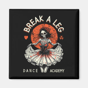 Balletttänzer Zombie Ballerina Tanzakademie Hunger Magnet