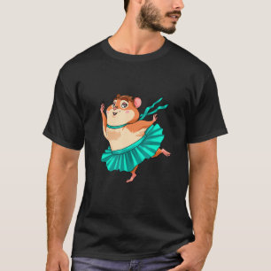 Balletttänzerin Hamster Kids Hamster Ballerina T-Shirt