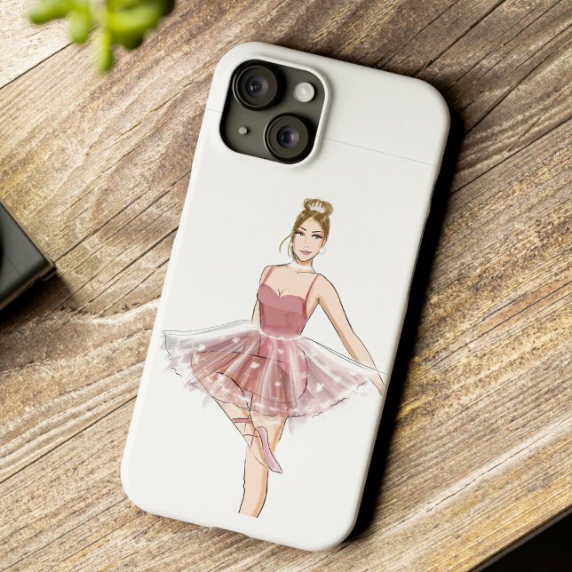 Balletttänzerin, Modeskizze, Case-Mate iPhone 14 Hülle (Von Creator hochgeladen)