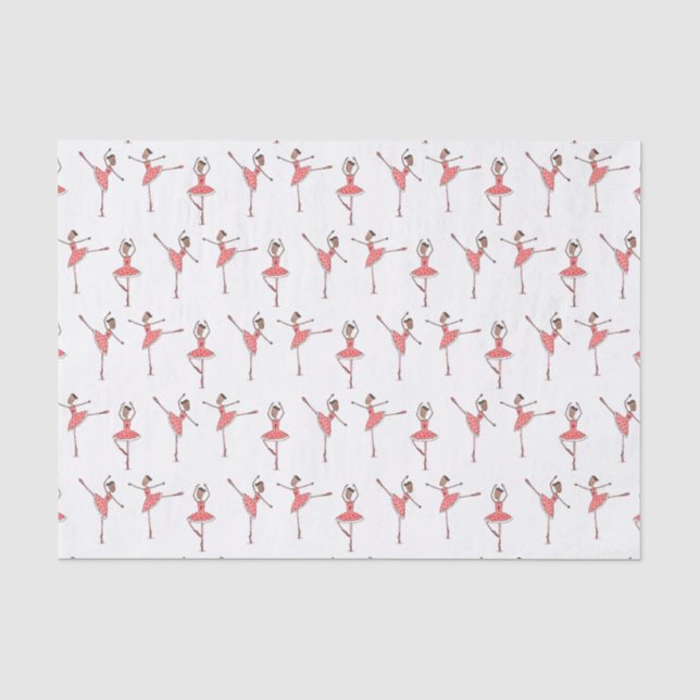 Balletttänzerin Seidenpapier (Vorderseite)