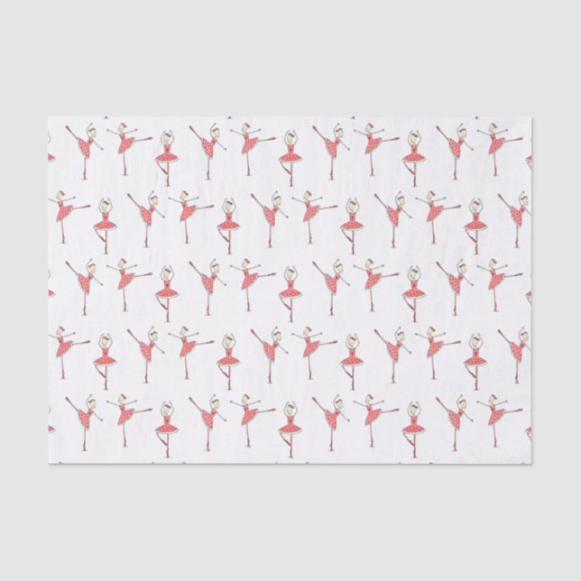 Balletttänzerin Seidenpapier (Vorderseite)