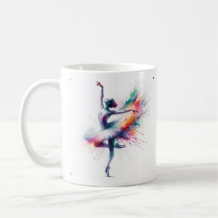 Balletttänzerin Tasse