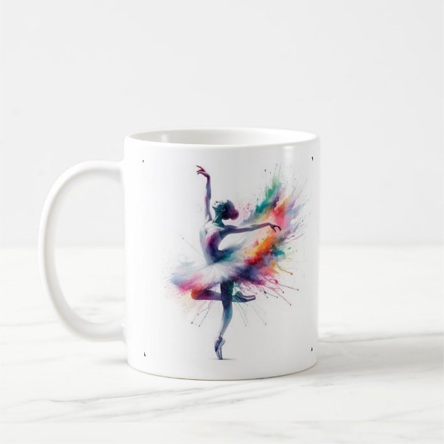Balletttänzerin Tasse (Links)