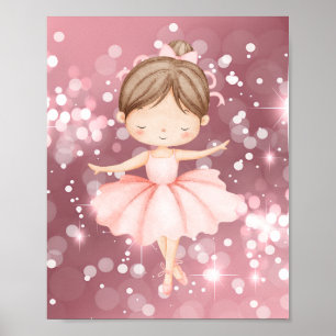 Balletttänzerin Wandkunst Poster