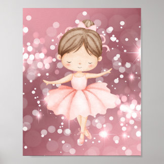 Balletttänzerin Wandkunst Poster