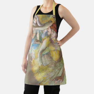 Balletttänzerinnen auf der Bühne von Edgar Degas Schürze