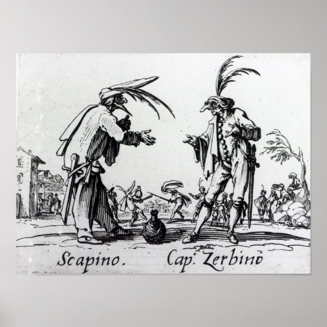 Balli de Sfessania, c.1622 2 Poster (Vorne)