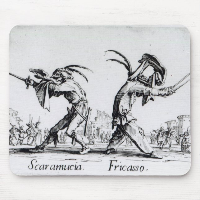 Balli de Sfessania, c.1622 Mousepad (Vorne)