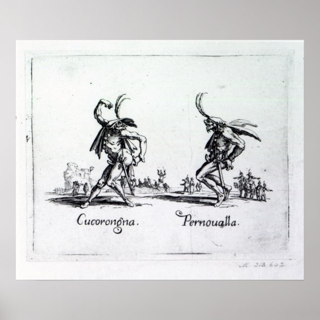 Balli de Sfessania, c.1622 Poster (Vorne)