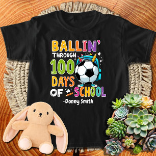 Ballin' bis 100 Schultage T-Shirt