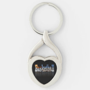 "Ballin' Letters: The Art of Basketball" Schlüsselanhänger