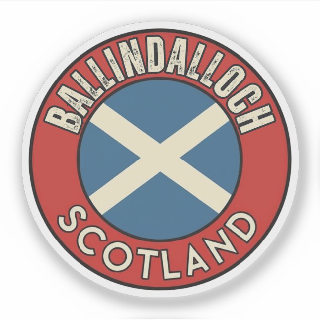 Ballindalloch, Schottland Aufkleber (Vorderseite)