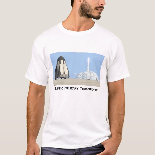 Ballistisches Militär transportiert (BMT) T-Shirt (Vorderseite)