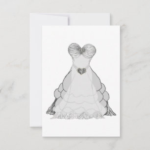 Ballkleid Einladung