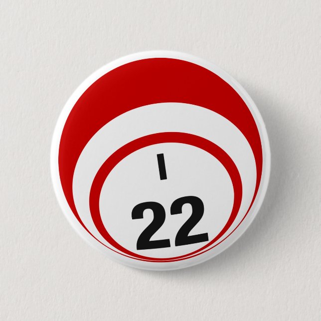 Ballknopf des Bingo-I22 Button (Vorderseite)