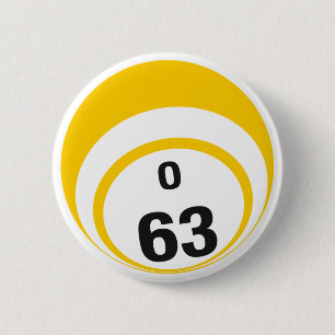 Ballknopf des Bingo-O63 Button
