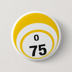 Ballknopf des Bingo-O75 Button