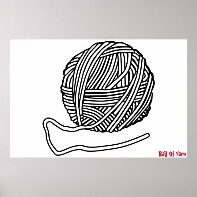 Ballof Yarn Poster (Vorne)