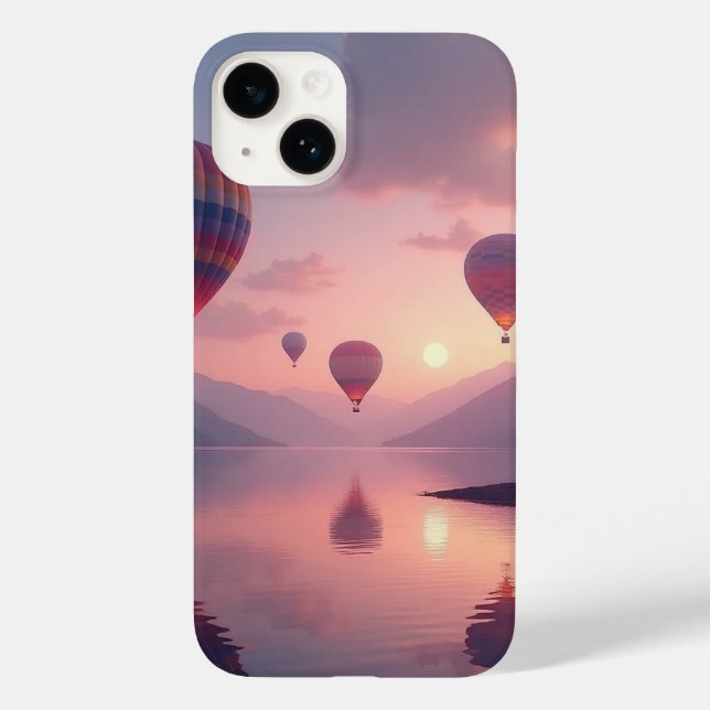 Ballon-Abenteuer-Träume Case-Mate iPhone 14 Hülle (Rückseite)