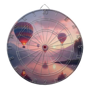 Ballon-Abenteuer-Träume Dartscheibe