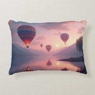 Ballon-Abenteuer-Träume Dekokissen