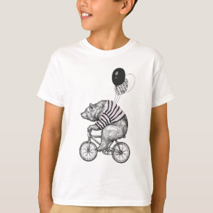 Ballon Bicycle Bear T-Shirt