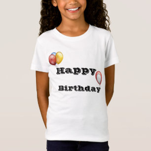 Ballon d'anniversaire Enfants T-shirt Modèle