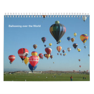 Ballon das ganze Jahr hindurch Kalender
