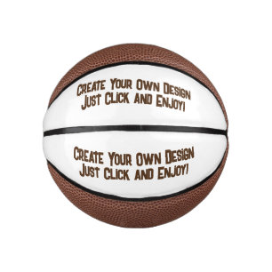 Ballon De Basket Ajouter Votre Nom Enfants - Mini Basketball Person