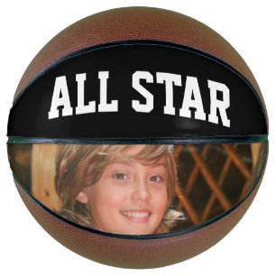 Ballon De Basket AJOUTER VOTRE PHOTO Basketballs PERSONNALISÉS