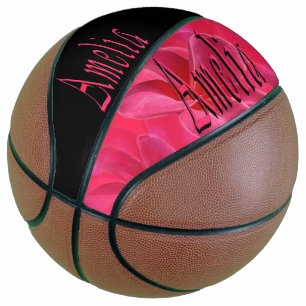 Ballon De Basket Amelia, nom de fille, logo, basketball de taille r