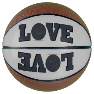 Ballon De Basket Amour jeu de basket avec balle bleue