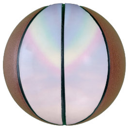 Ballon De Basket Arc en ciel d'espoir - pastel,