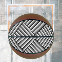 Bandes modernes en noir, blanc et gris - cool