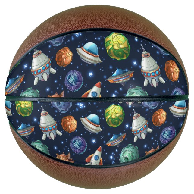 Ballon De Basket Basket-ball Comic Space (Devant)
