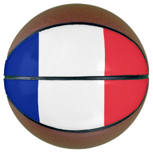 Ballon De Basket Basket-ball complet avec Drapeau de France