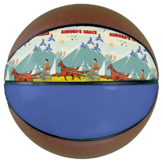 Ballon De Basket Basket-ball, Grace Design d'Aurora