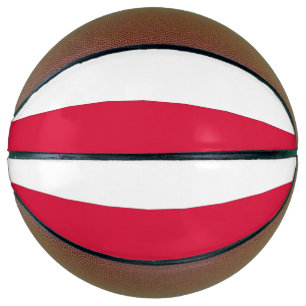 Ballon De Basket Basket complet avec drapeau de la Pologne