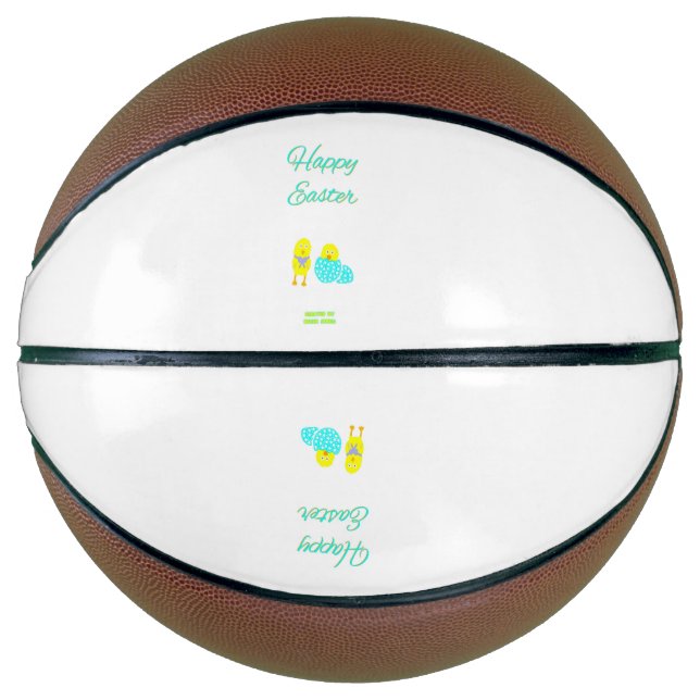 Ballon De Basket Basket de Pâques (Devant)