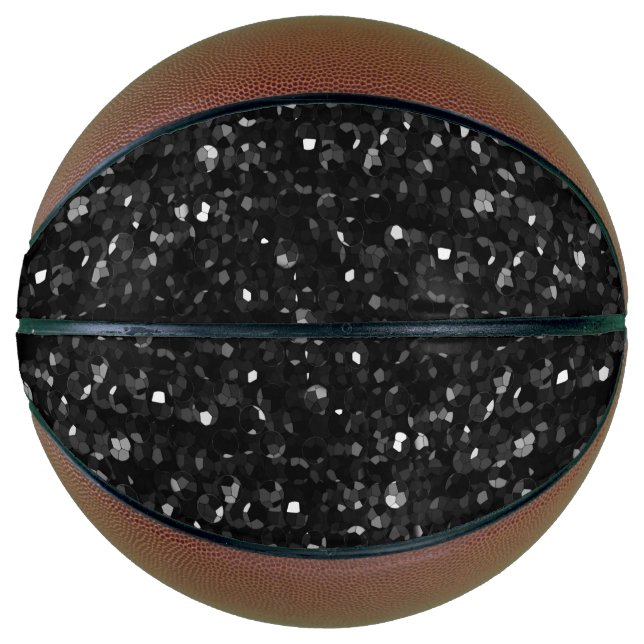 Ballon De Basket Basketball Crystal Bling Strass (Devant)