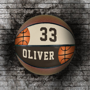 Ballon De Basket Basketball personnalisé avec le nom et le numéro d