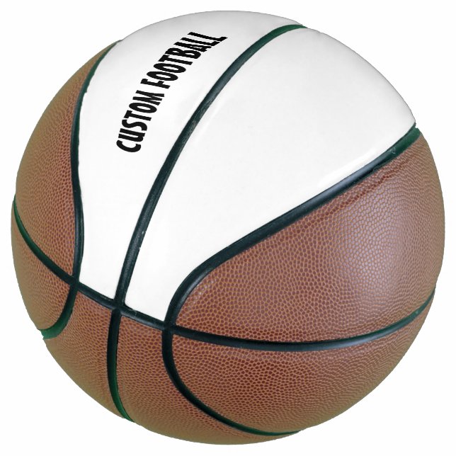 BALLON DE BASKET BASKETBALL PERSONNALISÉ PERSONNALISER VOTRE PROPRE (Incliné)