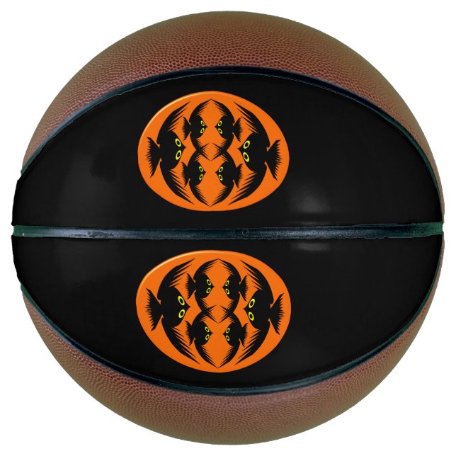 Ballon De Basket Baskets de corbeaux d'Halloween (Devant)