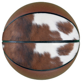 Ballon De Basket Blanc Brown